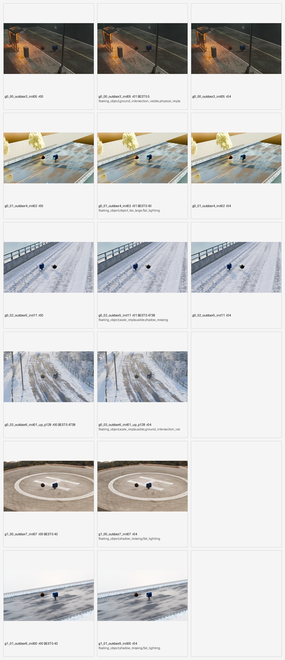 VLM visual review contact sheet